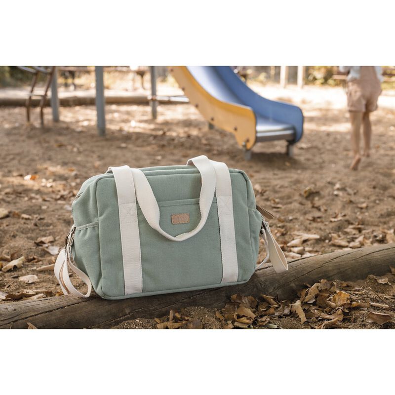 Bolso cambiador Paris sage green