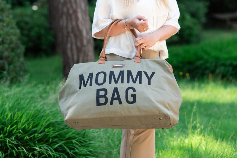 Nursery bag Mommy Bag ® Canvas kaki