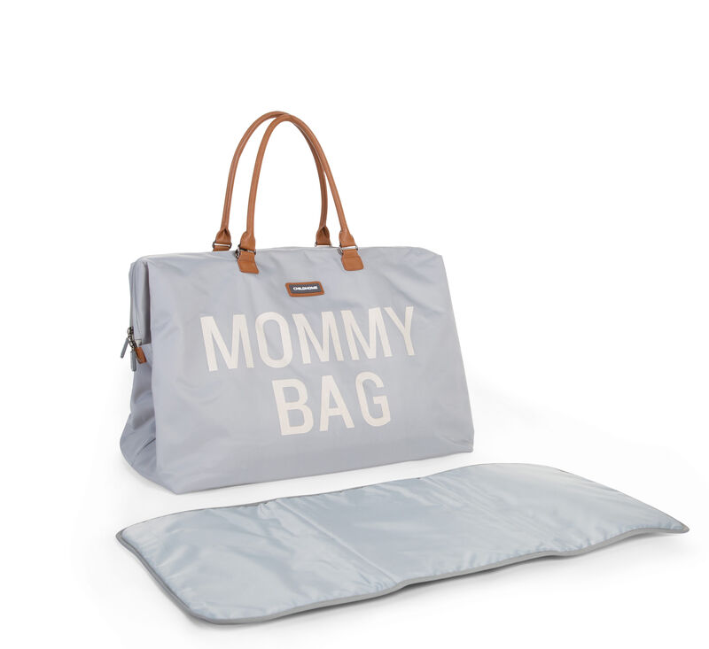 Childhome Mommy Bag - Grey/Off White 2