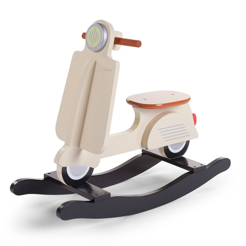 Rocking scooter cream