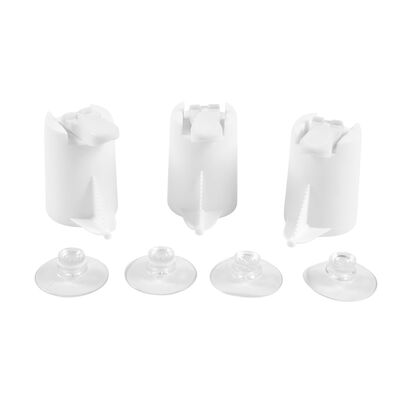 Syst&egrave;me pieds pour table &agrave; langer Cam&eacute;l&eacute;o blanc