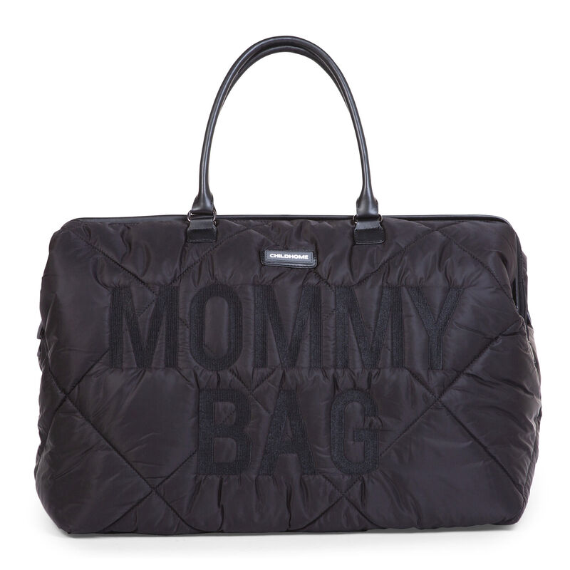 Childhome Mommy Bag - Puffered Black 1.0