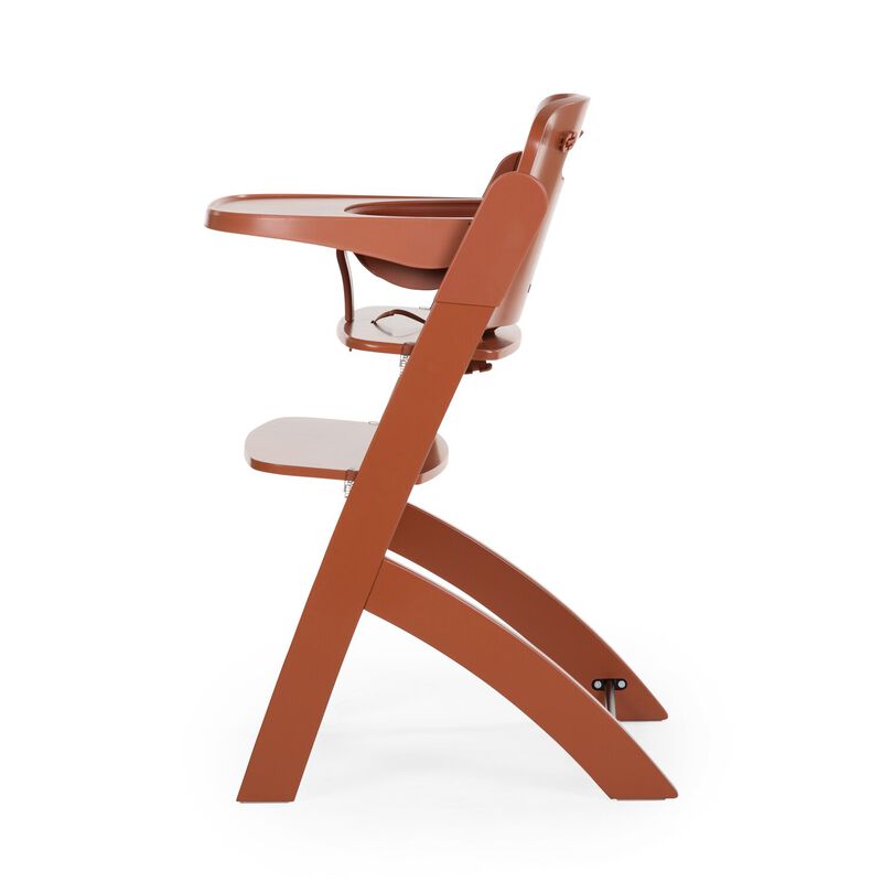 EVOSIT High Chair + Feeding Tray - Rust