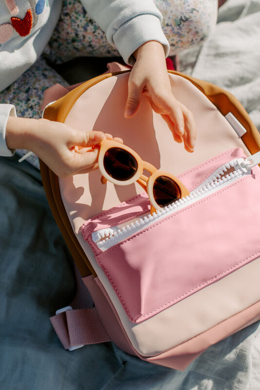 Baby backpack Faro DUSTY PINK