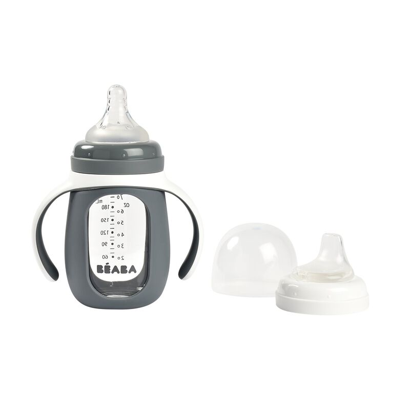 Training Bottle 7 fl oz mineral grey