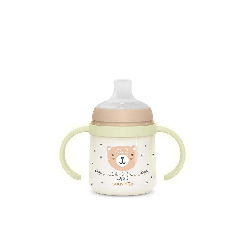 Wild&Free Trinklernflasche mit Griffen +6M 150ml