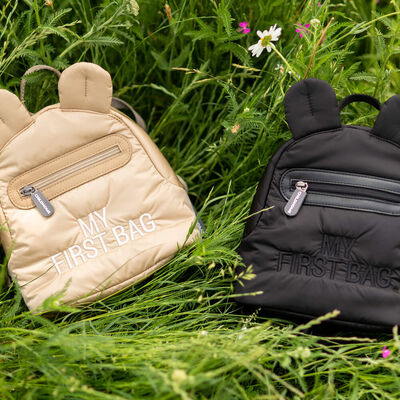 My First Bag Children's Backpack - Puffered - Beige