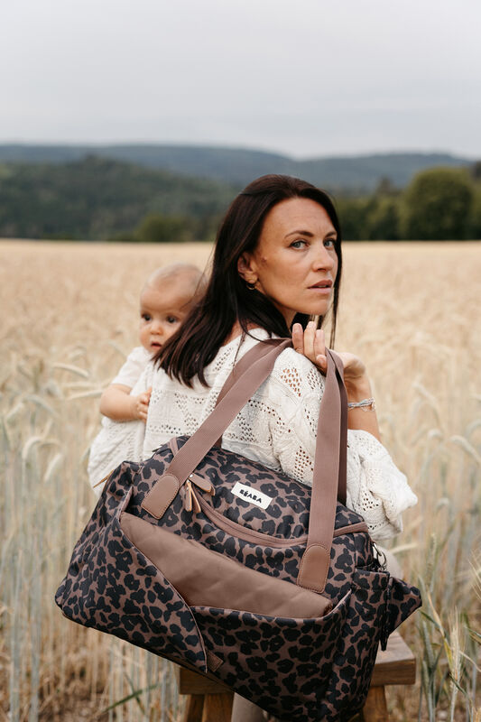 Sydney II changing bag - Leopard 
