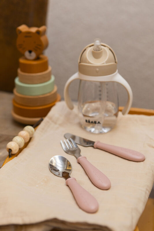 Set di posate in acciaio inox - 3 pezzi - Cotton Candy