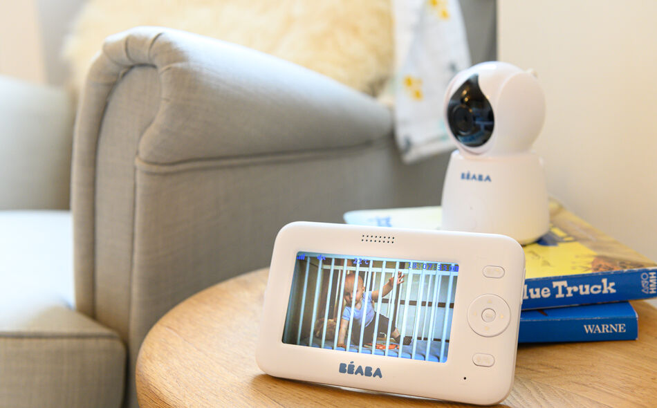 Béaba ZEN+ Video Baby Monitor - High Performance Auto-Rotating