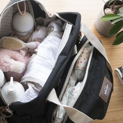 Geneve II Diaper Bag - black