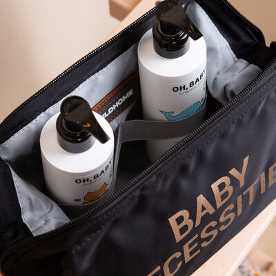 Baby Necessities Trousse De Toilette - Noir Or