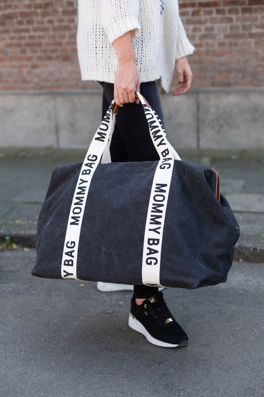 CHILDHOME SIGNATURE MOMMY BAG - BLACK