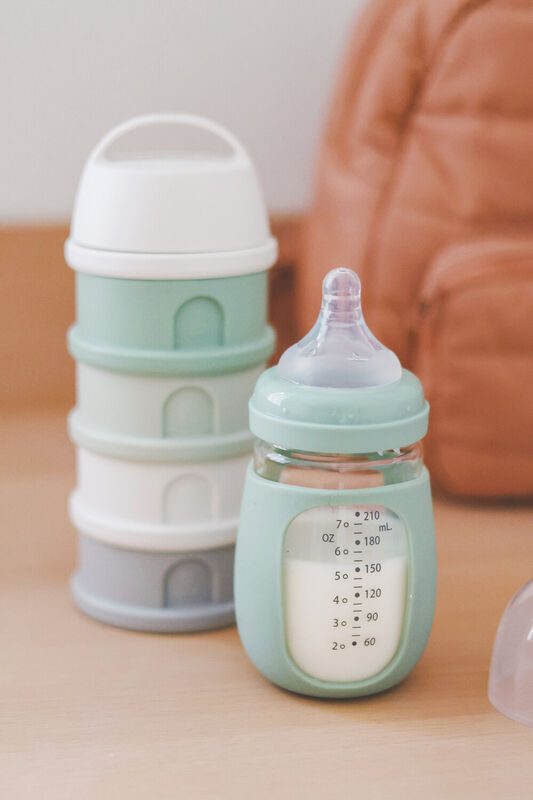 Training Bottle 7 fl oz sage green