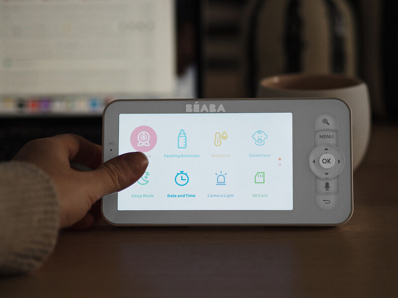 Zen Premium Video baby monitor white