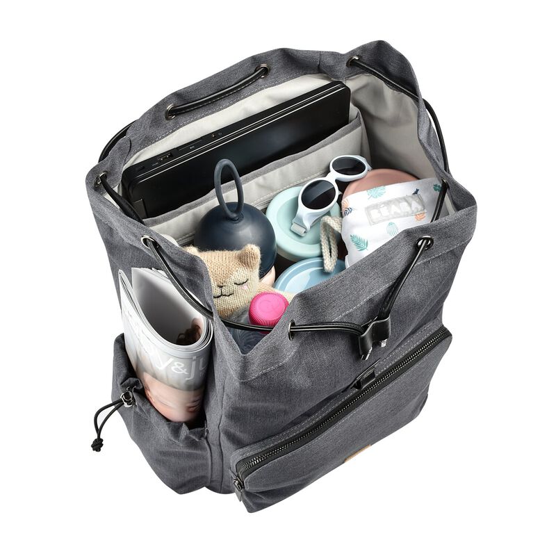 Vancouver Backpack / Nursery Bag / Mommy Bag  - Dark Grey