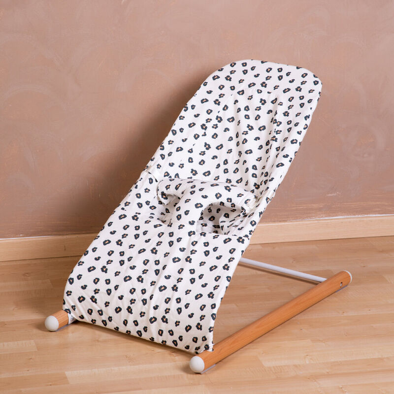 Childhome Evolux Bouncer Cover - Leopard 2.0