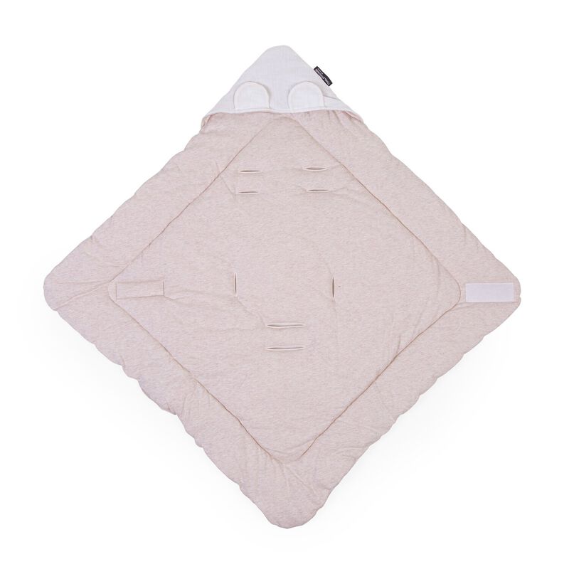 Einschlagdecke Universell - 75x75 Cm - Jersey Melange Beige 