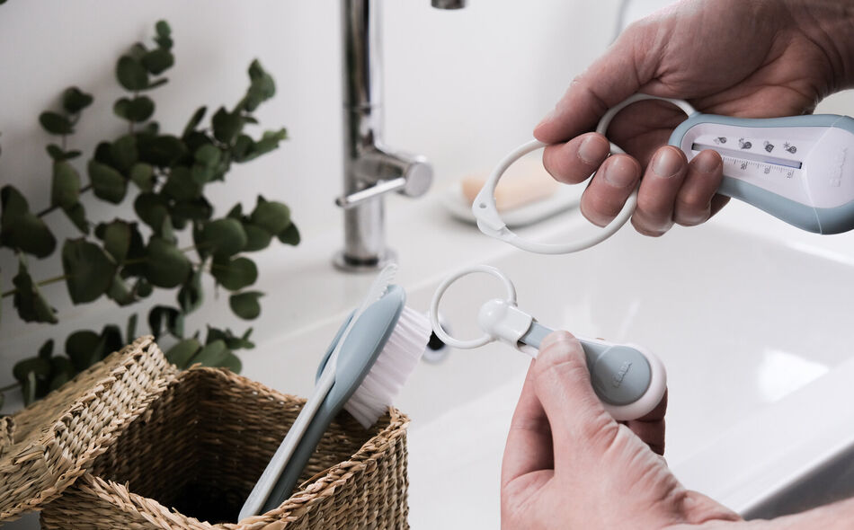 Baby Nail Clippers - Green Blue