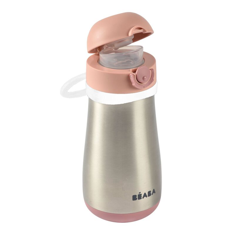 Stainless steel bottle 350 ml old pink