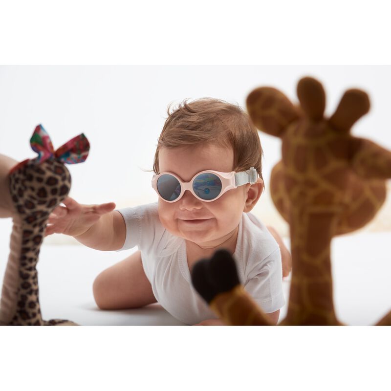 Newborn Strap Sunglasses 0-9m  - Pink