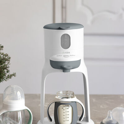 Pr&eacute;parateur de biberon Bib'Expresso&reg; Blanc/Gris