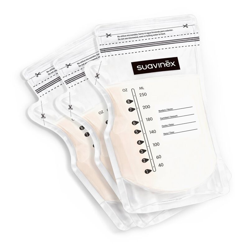 Sachets jetables de recueil et de congélation (50 unités) (Suavinex) - Image 3
