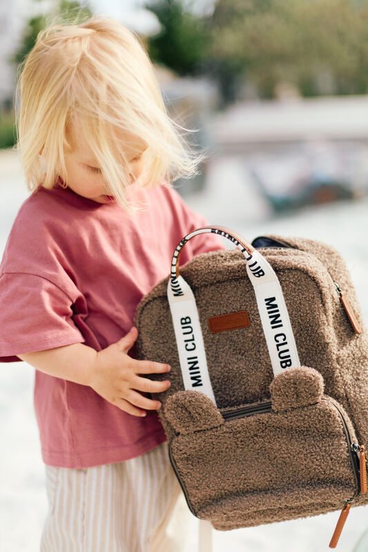 Mini Club Signature Teddy Brun Doux