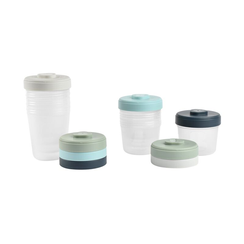 Lot de 8 portions clip 2&egrave;me &acirc;ge (4X150ml et 4X250ml)