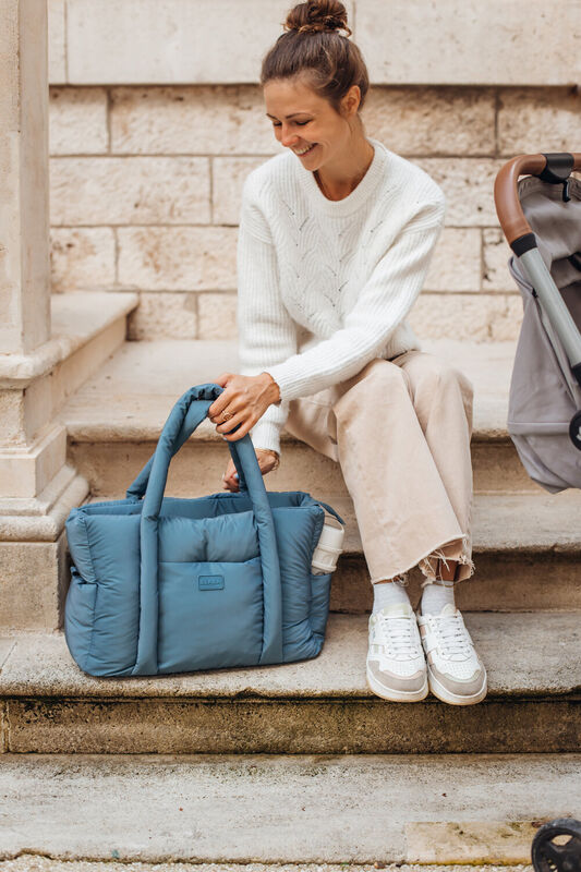 Puffy Paris Wickeltasche - Baltic Blue