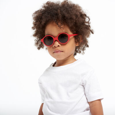 Bril 9-24 maanden joy poppy red