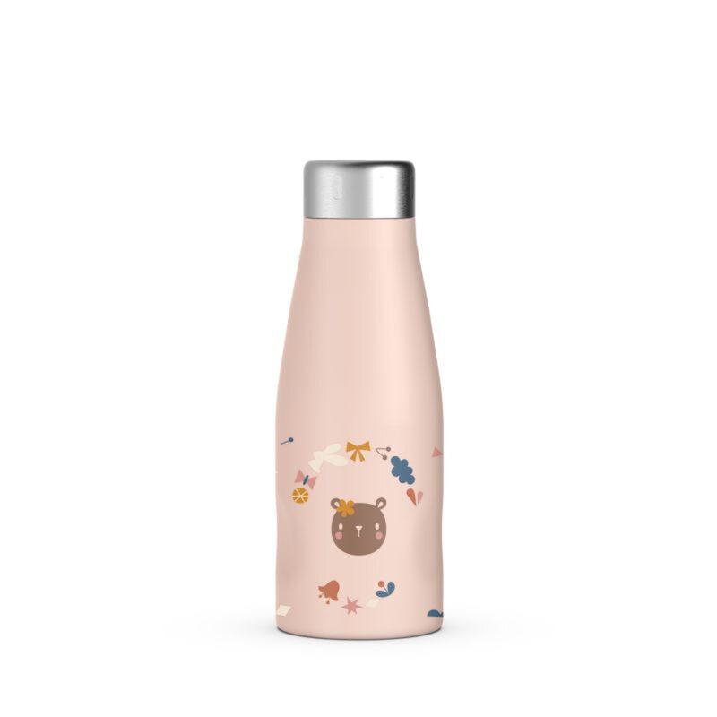 Into The Forest 350 ml stainless steel bottle Pink