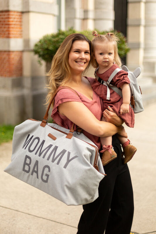 Mommy Bag - Canvas grey 
