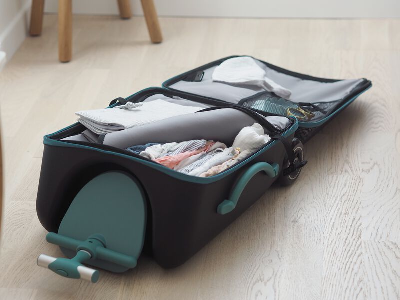 Valise avec assise de voyage Luggage Eazy green-blue 7