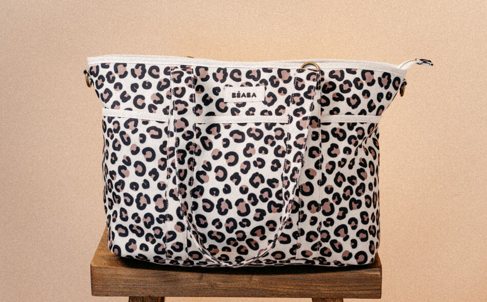 Sac &agrave; langer Madrid - Leopard clay