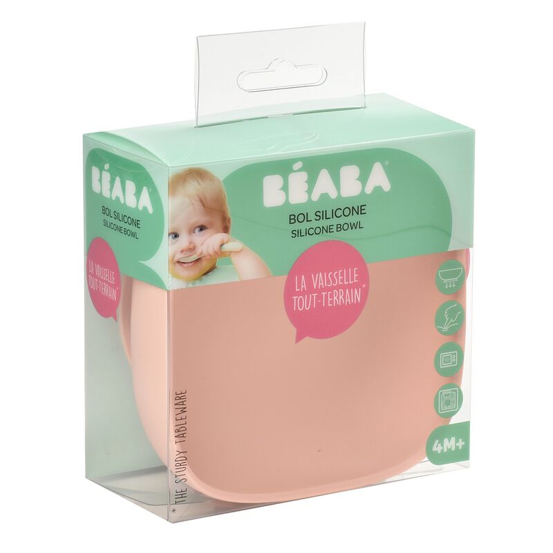 Silicone Suction Bowl pink