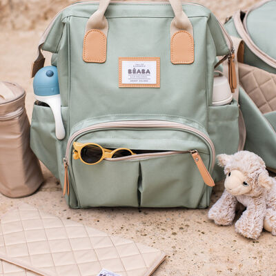 Bolso cambiador Wellington sage green