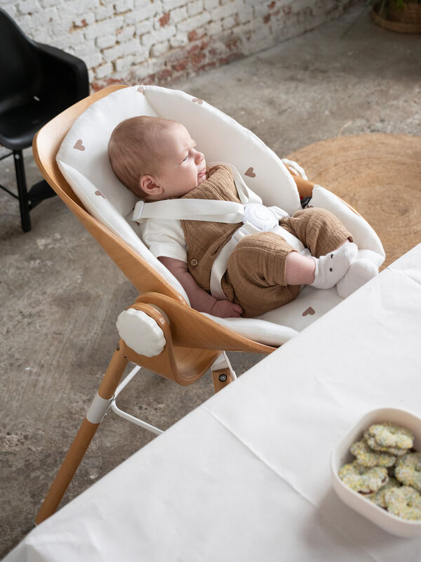 Evolu Newborn Sitzkissen - Jersey - Hearts