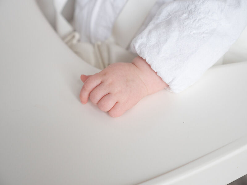 Evolu Feeding Tray & Silicone Play Mat - White