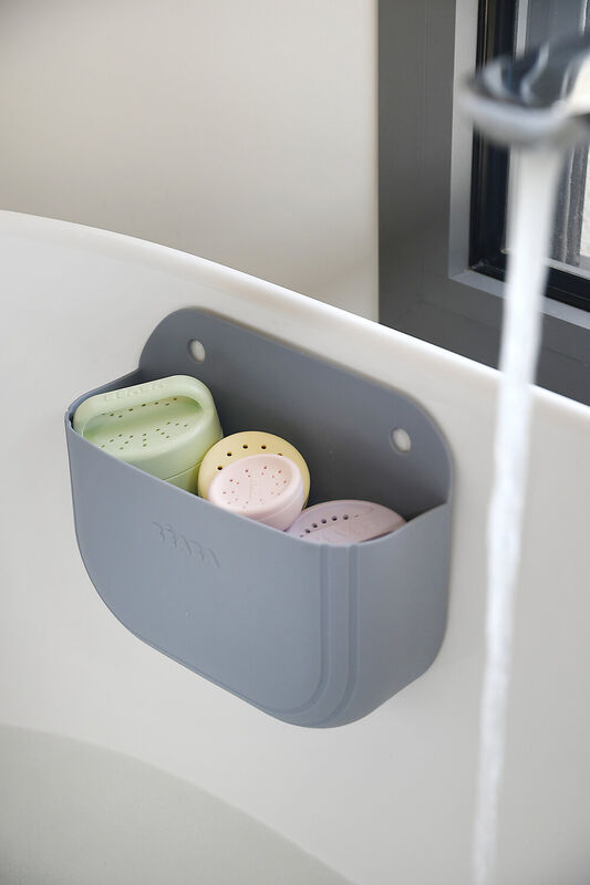 Set da bagno cestino e giochi da bagno in silicone