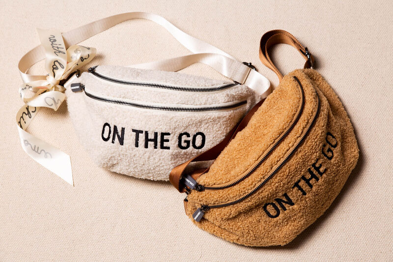 Banana bag on the go Teddy off white