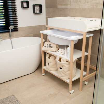 Commode bad naturel wit