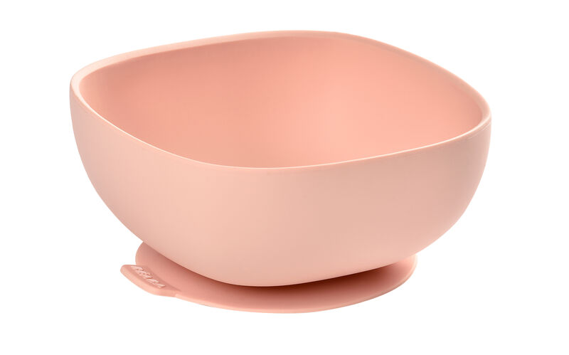 Silicone Suction Bowl pink 1