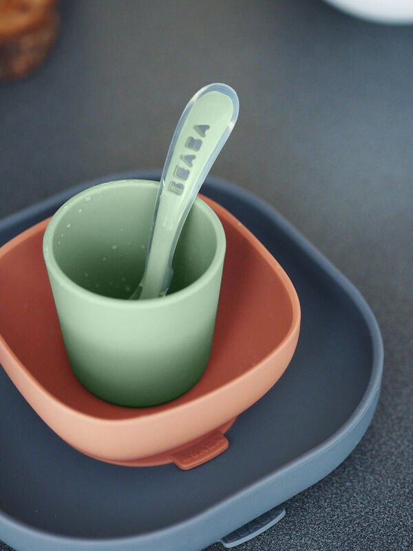 Contenitore per il pranzo in silicone da 4 pezzi
