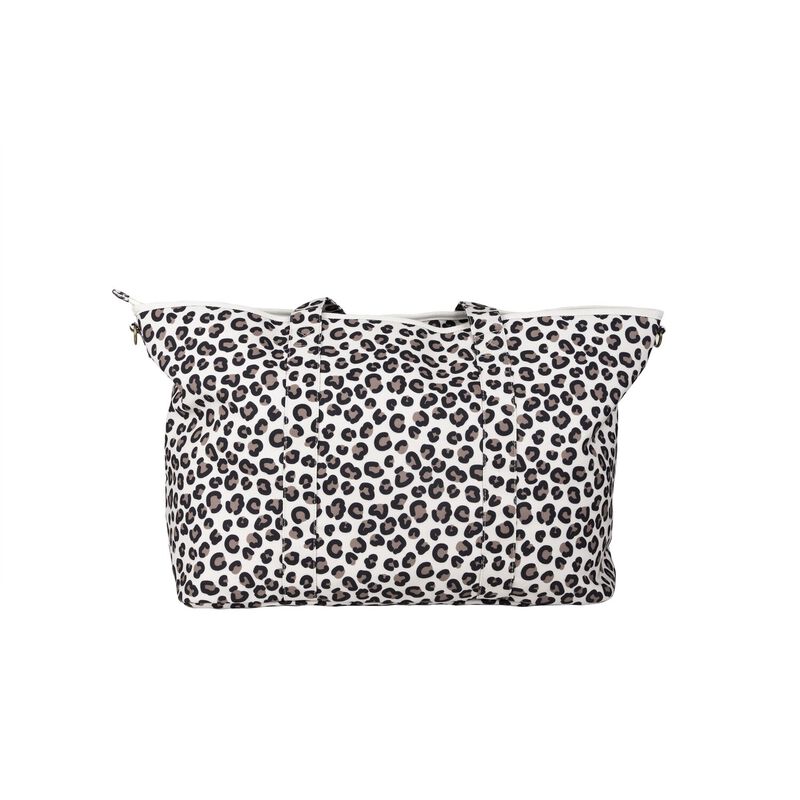 Borsa fasciatoio Madrid XXL - Leopard clay