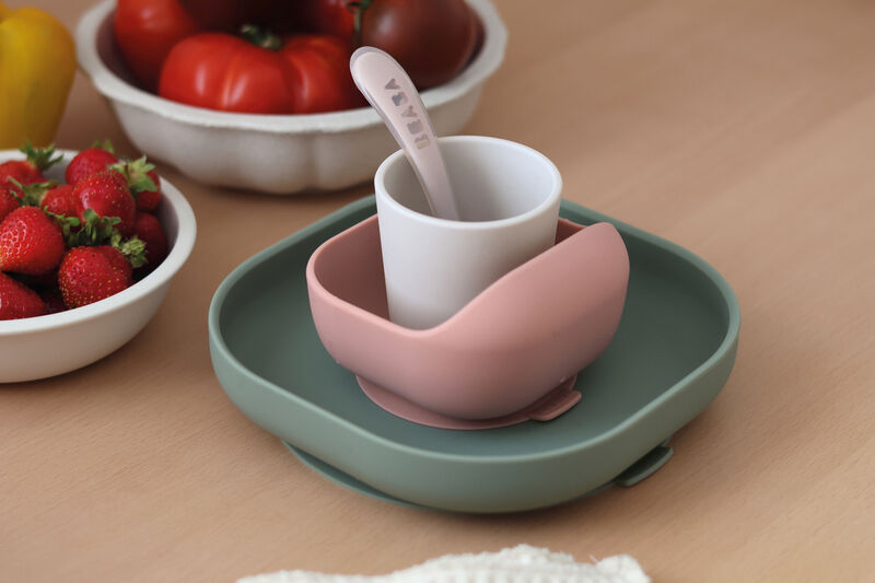 Contenitore per il pranzo in silicone da 4 pezzi - Eucalyptus