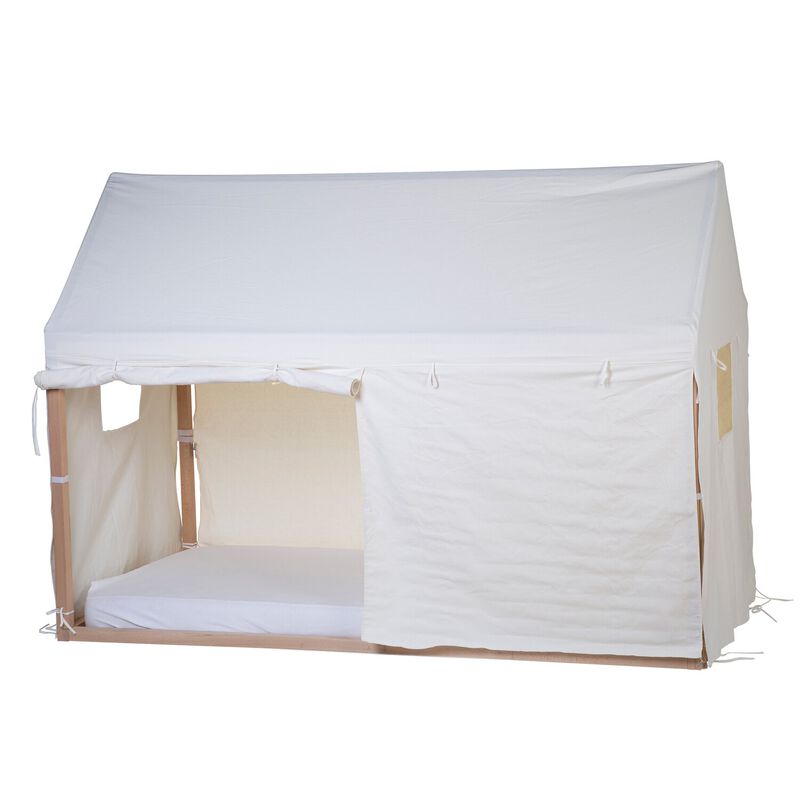 Cover Lettino montessori casa bianca 90x200