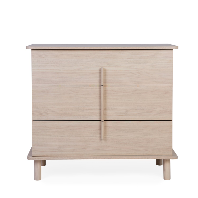 Kommode mit 3 Schubladen Nordica naturel