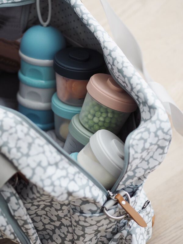 Starter Food Storage Set &ndash; 6 Clip portions Container (2x90ml + 4x150ml)