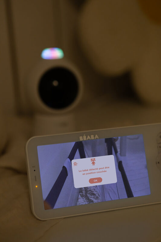 Vigilabeb&eacute;s con v&iacute;deo Zen Smart AI - White